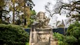 Northern California statue of meat-packing magnate beheaded