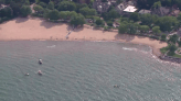 Search called off at Evanston beach after crews find no credible evidence of missing swimmer