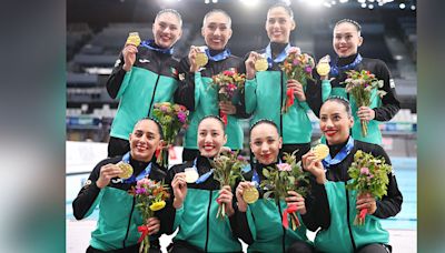 México gana medalla de oro en Mundial de Natación Artística