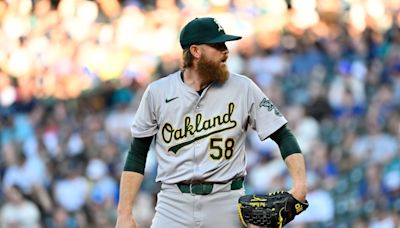 Pitching quandary: Athletics’ Blackburn goes on IL, Wood’s status in question