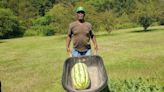 Melon man: Backyard patch reaps big watermelons for Millbrook gardener