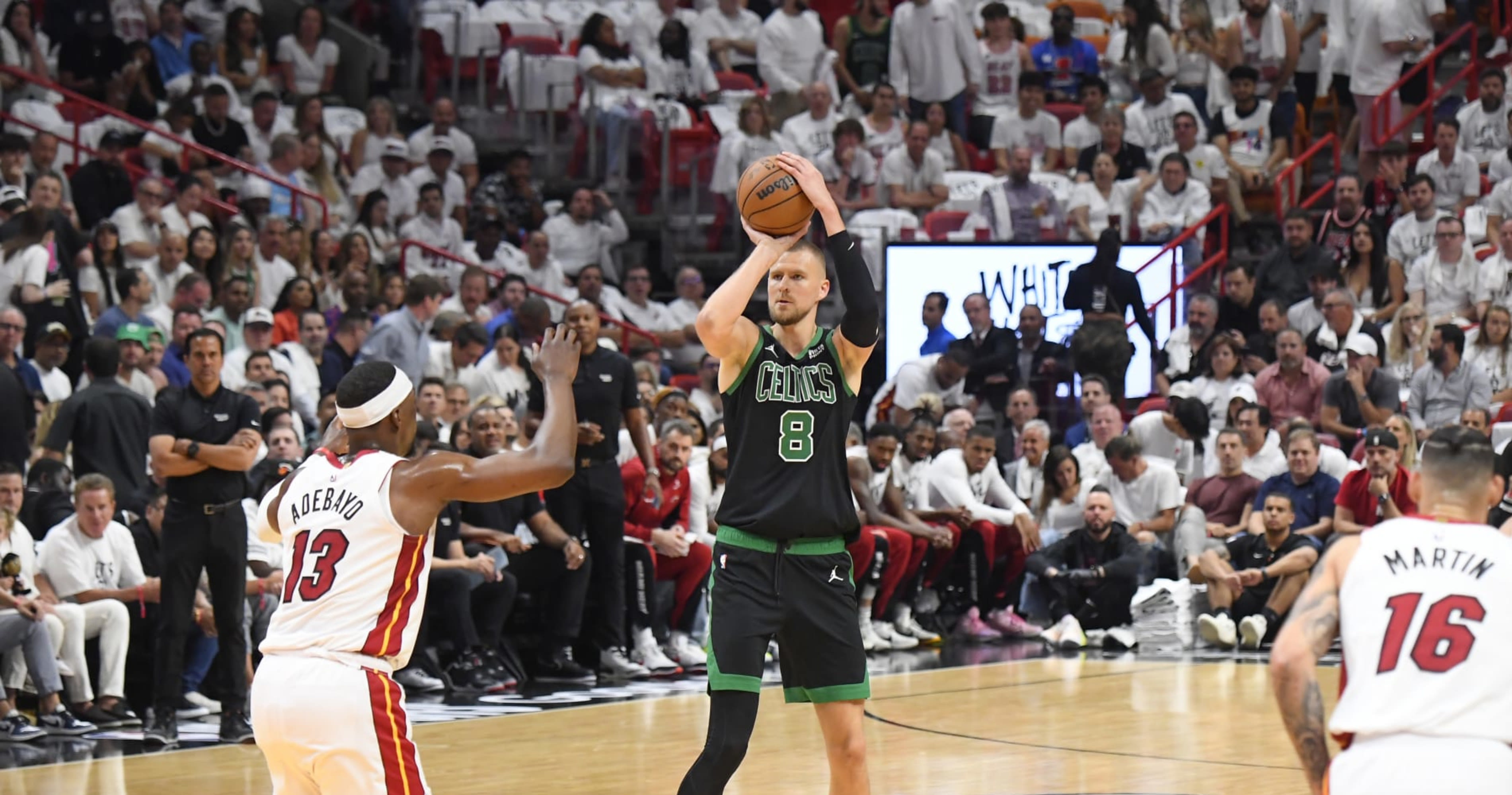 Celtics HC Gives Update on Kristaps Porziņģis Calf Injury: 'Better Than We Thought'