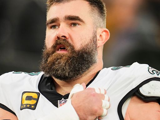 Jason Kelce, 36, reveals sentimental reason for weight loss from previous almost 300 lbs. weight