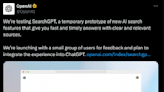 挑戰Google！OpenAI開始測試AI搜尋功能「SearchGPT」