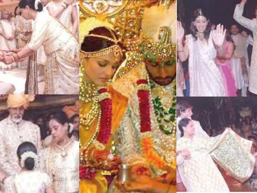 Amitabh Bachchan-Jaya Dance At Abhishek-Aishwarya's Wedding, Shweta Grooves In Baarat, Check Out Viral Old Pics