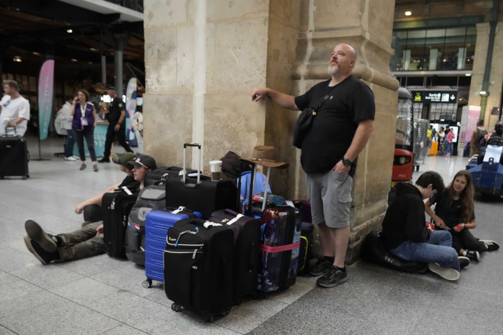 Arson attacks paralyze French high-speed rail network hours before start of Olympics