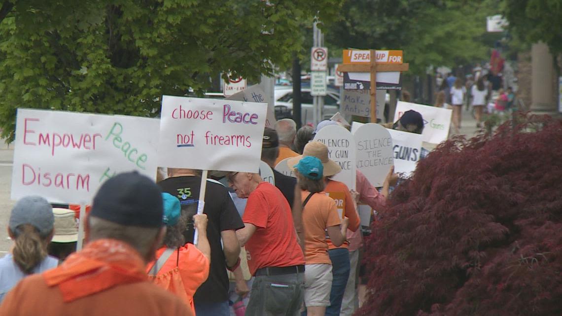 Silence the Violence March held in Grand Haven to honor community members lost to gun violence