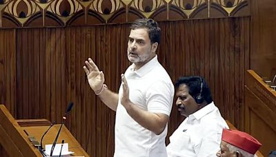 Uproar as Rahul attacks govt in 1st speech as LoP