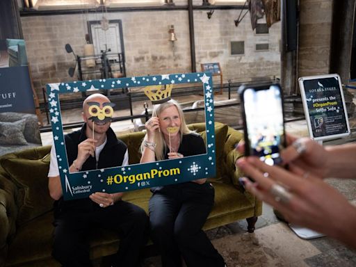 Pictures: Salisbury Cathedral Organ Prom fills the air with music and fun