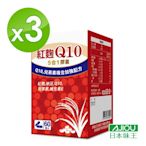 【日本味王】Q10紅麴納豆膠囊x3盒 (60粒/盒)(加班外食首選保健品)