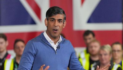 Sunak in last-ditch attempt to rally Conservative voters with threat of a Labour ‘supermajority’
