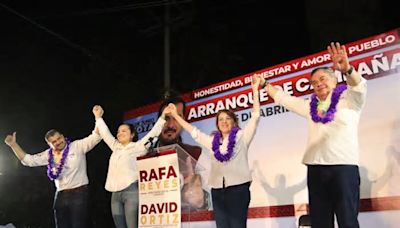 Arrancan campaña Rafael Reyes y David Ortiz en Jiutepec