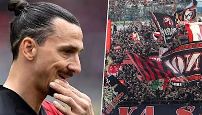 La hinchada del Milan se le plantó a Zlatan Ibrahimovic y le frenó una contratación