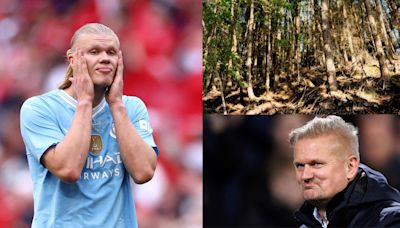 'Most Norwegian thing ever' - Man City star Erling Haaland hilariously reveals dad Alfie 'forced him to chop wood in the forest' to stay in shape ahead of pre-season | Goal.com US