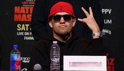 Nate Diaz and Jorge Masvidal camps brawl at latest press conference ahead of fight