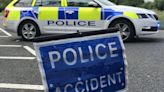 A-road closed after 'serious' two-vehicle crash