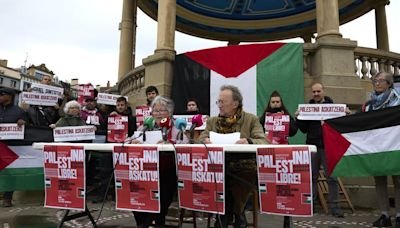 Palestinarekin Elkartasuna presenta la manifestación convocada el 18 de mayo en Pamplona