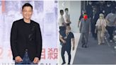62歲劉德華被捕獲深圳拍廣告20人護駕 展現天王霸氣紅足43年