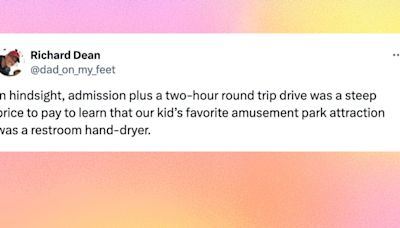 37 Too-True Tweets About Taking Kids To Amusement Parks