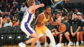 Knee swelling keeps Bronny out of Lakers lineup