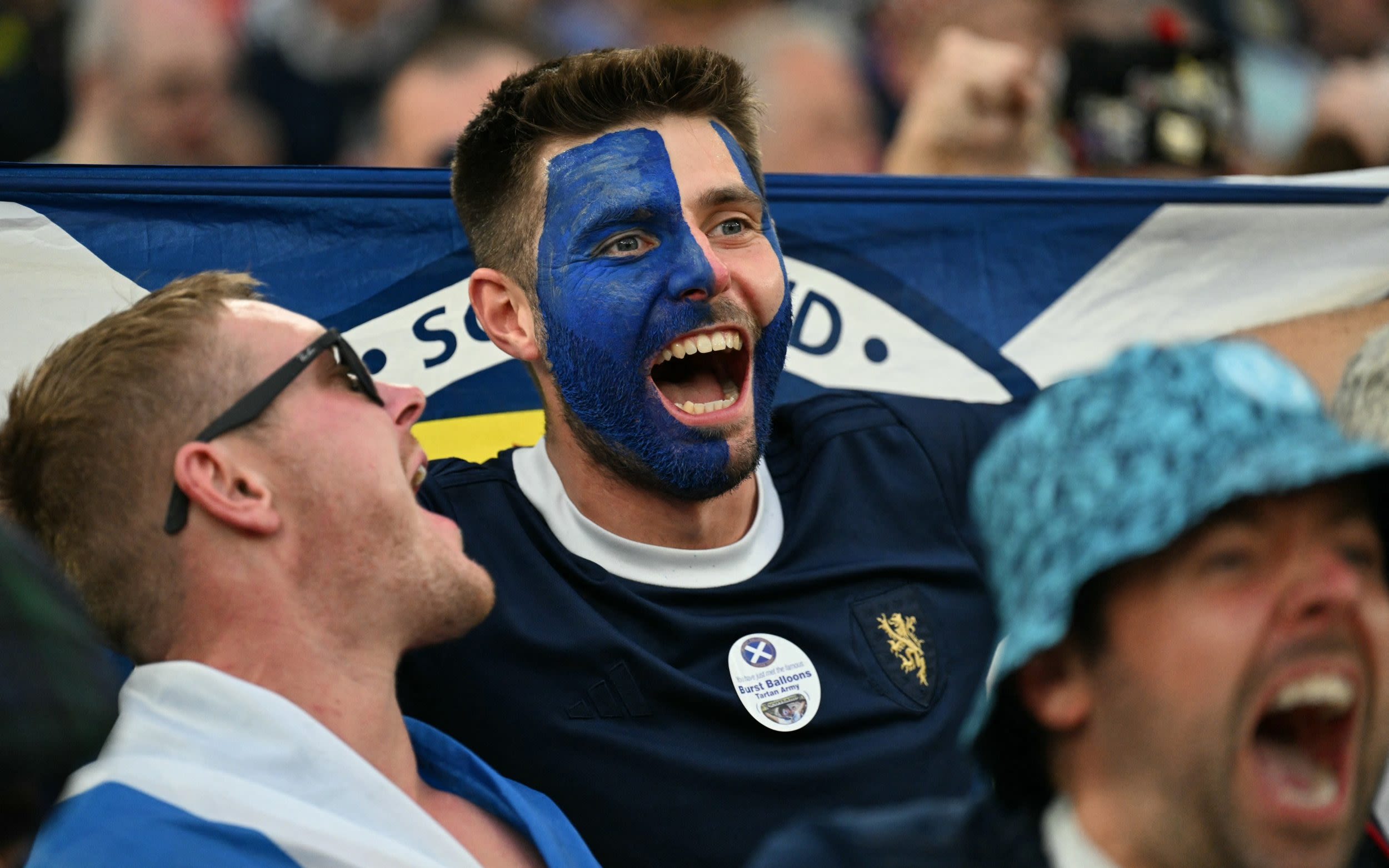 Watch: Scotland fans deliver spine-tingling rendition of ‘Flower of Scotland’ at Euro 2024