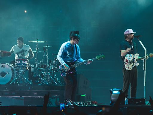 Punk icons Blink 182 battle through sickness to deliver commanding performance in Detroit