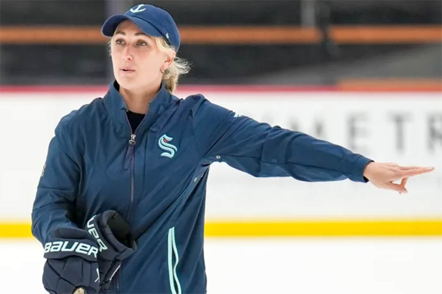 NHL gets its first female coach — an assistant with the Seattle Kraken