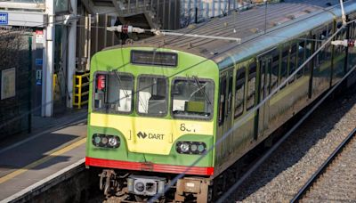 Dart and Enterprise rail services in Dublin resume but delays expected for a number of hours