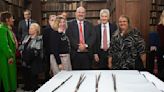 Aboriginal spears taken by Captain Cook returned to Australia's Indigenous people