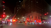 One taken to hospital after fire breaks out at senior apartments in downtown Raleigh