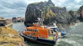 East Lothian RNLI crews race to rescue stranded vessel off the coast