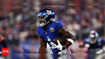 New York Giants’ Malik Nabers shows a nasty move on Thursday night to beat a Dallas Cowboys defender | NFL News - Times of India