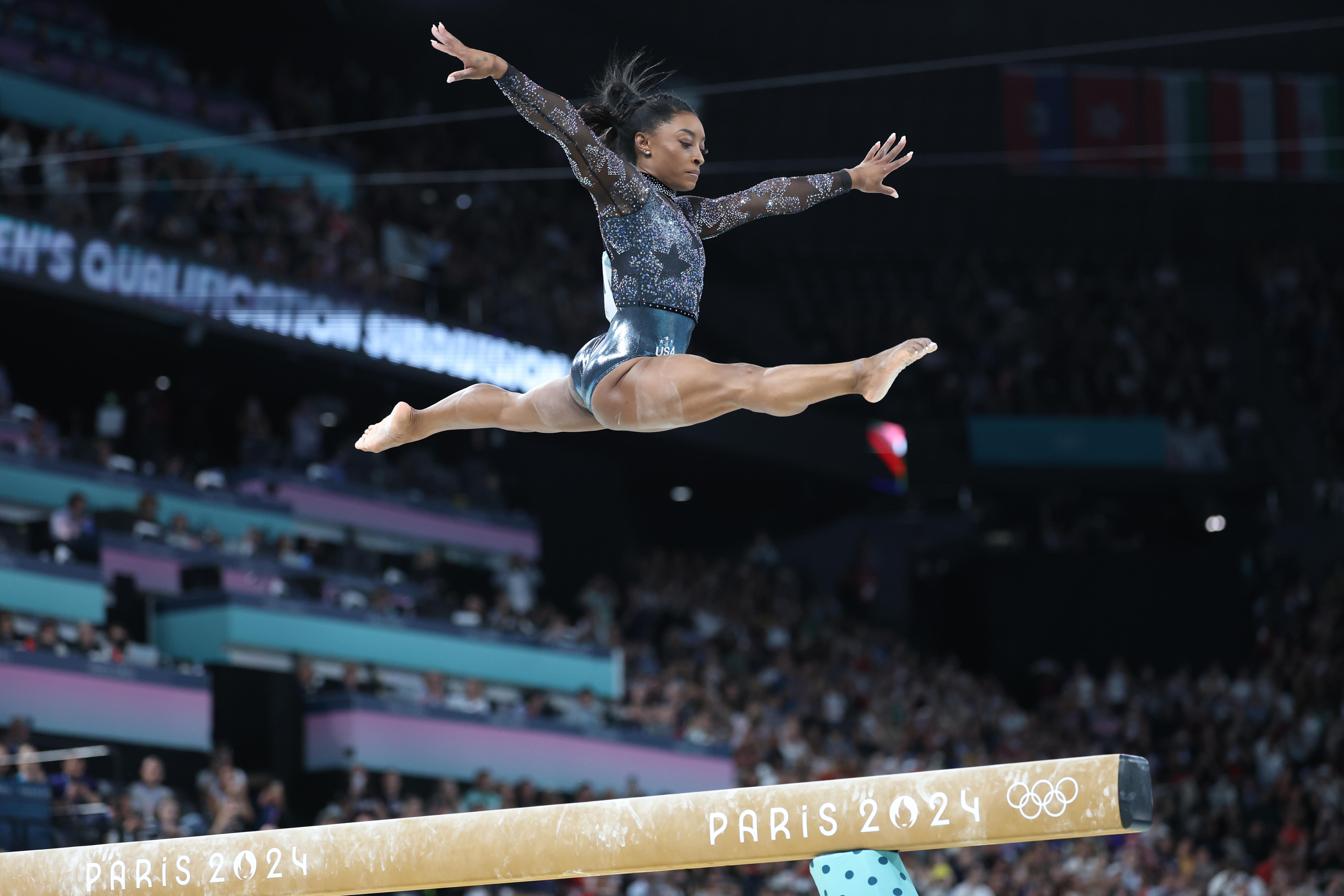 Simone Biles, Suni Lee go for gold in individual all-around event