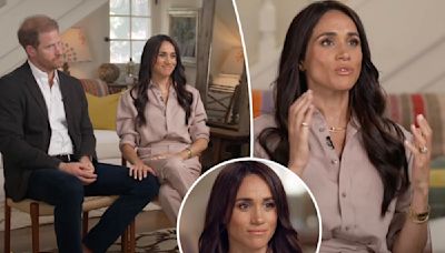 Meghan Markle says she ‘really scraped the surface’ talking about her suicidal thoughts