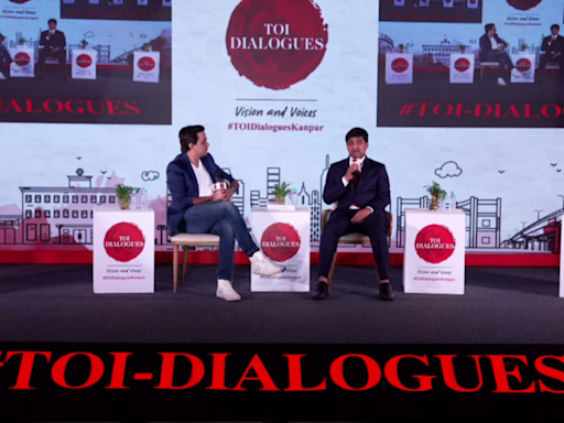 TOI Dialogues Kanpur: 'Man of paper' Srikanth Bolla shares insights on resilience and his 'success mantra' - Times of India