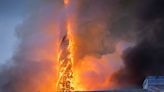 ‘Heritage in flames’: Fire rips through Copenhagen’s historic stock exchange