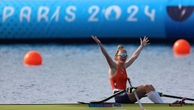 Florijn se lleva el oro para Países Bajos en scull individual femenino en los Juegos de París