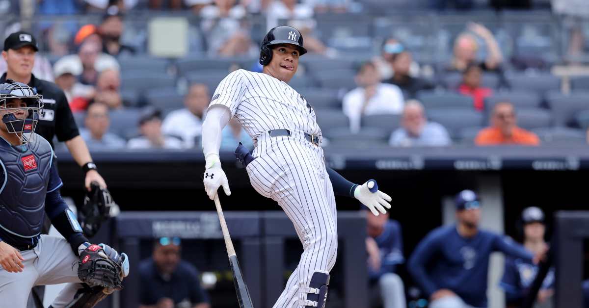 New York Yankees Slug Their Way To Nine Runs In Series Finale Against Tampa Bay Rays