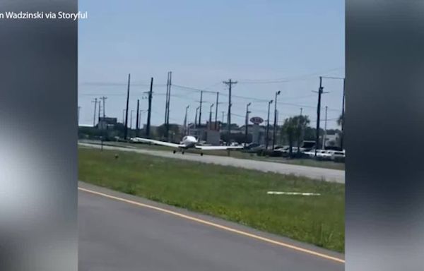 WATCH: Plane makes emergency landing on South Carolina highway