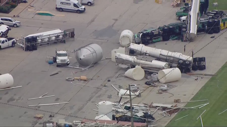 12th tornado confirmed from Monday night storms in Chicago area