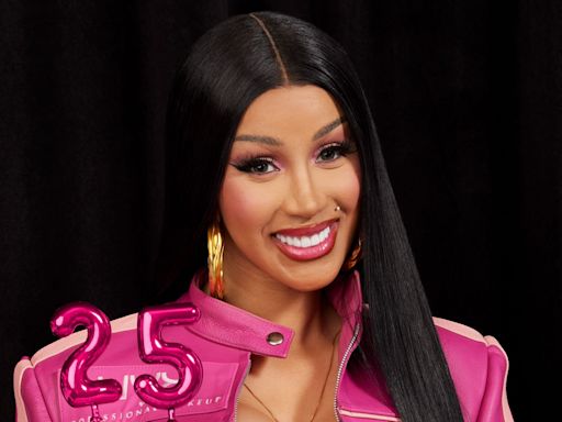 Cardi B Helps NYX Professional Makeup Ring in Its 25th Anniversary: 'Who Doesn't Love a Birthday?' (Exclusive)