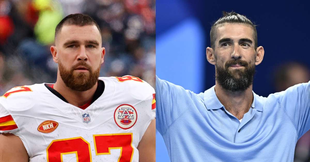 Travis Kelce Identifies Athletic Quality He Doesn’t Have in 'Best' Exchange With Michael Phelps