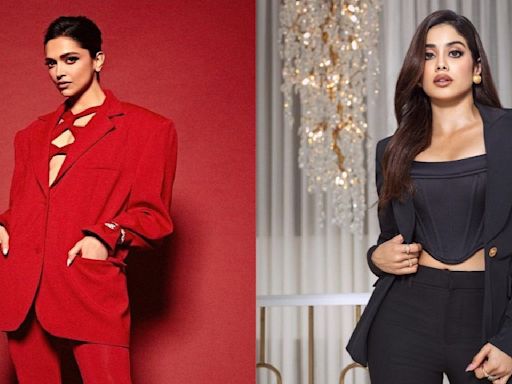 5 ways to effortlessly style oversized blazers: Deepika Padukone to Janhvi Kapoor, actresses who layered it with love