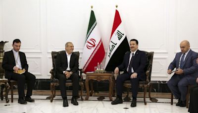 Iran's Pezeshkian seeks to cement ties in Iraq on his first trip abroad as president