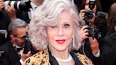Jane Fonda Shuts Down The Cannes Red Carpet In A Mob Wife-Worthy Coat