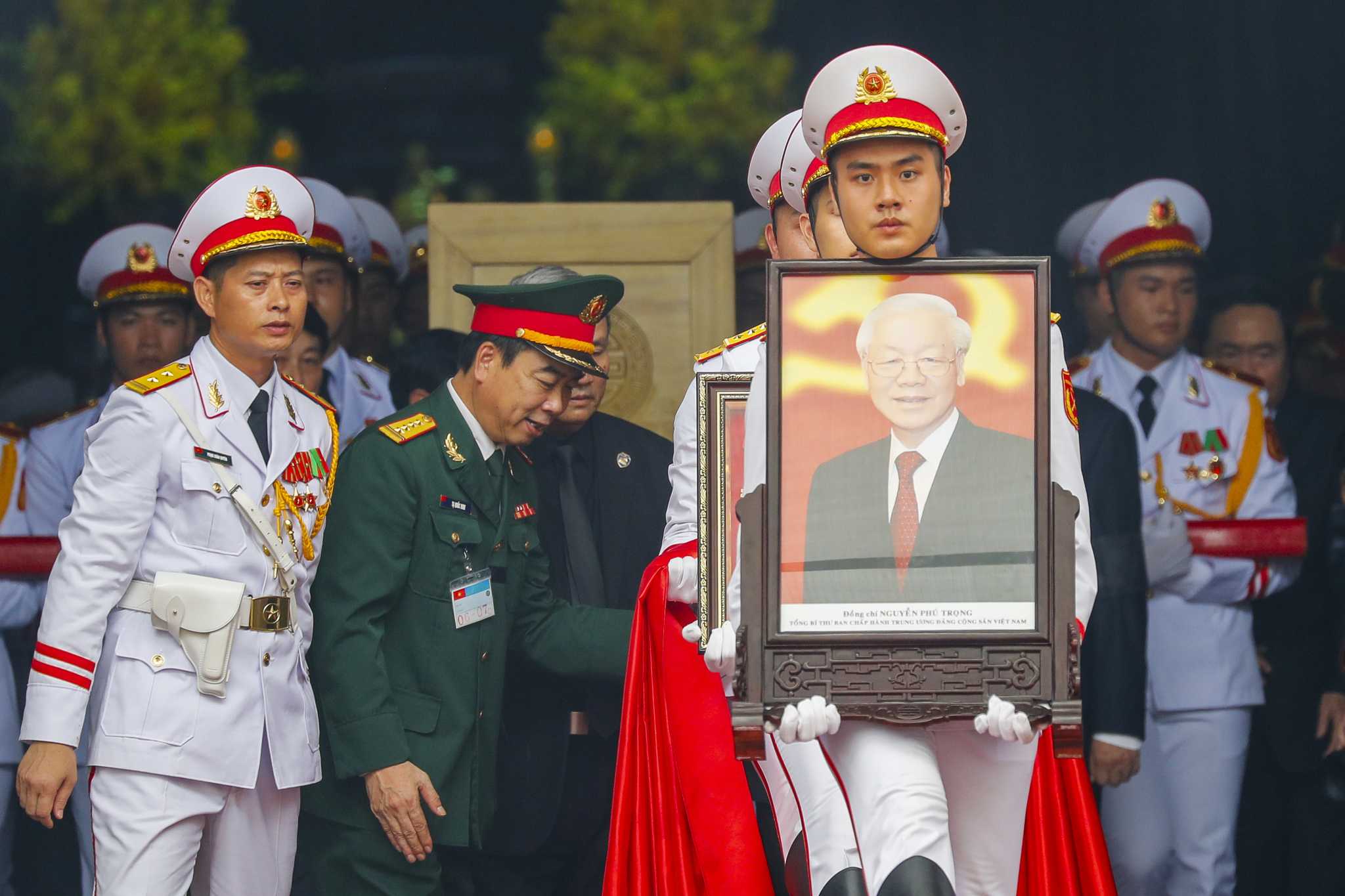 Vietnam Communist Party chief's funeral draws thousands of mourners, including world leaders