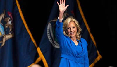 'What would Betty Ford do?': Jill Biden makes truncated appearance in Grand Rapids