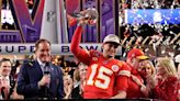 Chiefs quarterback Patrick Mahomes, his Super Bowl rings get involved on WWE 'Monday Night Raw'