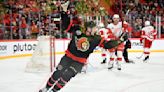 Tim Stützle scored the OT winner as the Ottawa Senators edge the Detroit Red Wings 5-4 in Sweden