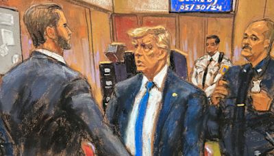 Trump sits motionless as guilty verdict delivered